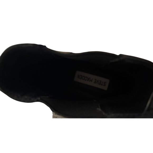 Steve Madden Size Chelsea Black Lorali Boots - Picture 3 of 7